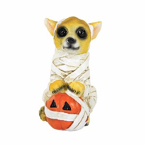 Ganz 4.0 Inch Costume Dog Figurine Vampire Jack-O-Lantern Ghost Animal Figurines - 1 of 3