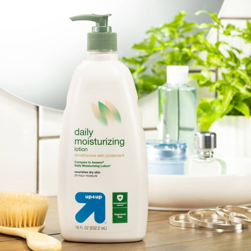 Unscented Daily Moisturizing Hand Lotion - 18 fl oz - up &#38; up&#8482;, 3 of 9