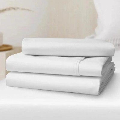 GDB Collection T-210 White Poly/Modal Blend Sheetings By Rifz Textiles