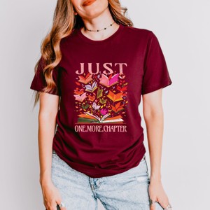 Simply Sage Market Just One More Chapter Books Short Sleeve Tee - 1 of 4