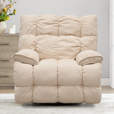 Accent Chair Modern With Plump High Backrest, Accent Chair Comfortable, Upholstered Accent Chairs, Recliner Chair-Cuddlewood