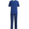 Fruit of the Loom Men’s Fleece Sleep Pant Set, 2-Piece Shirt and Pants - 4 of 4