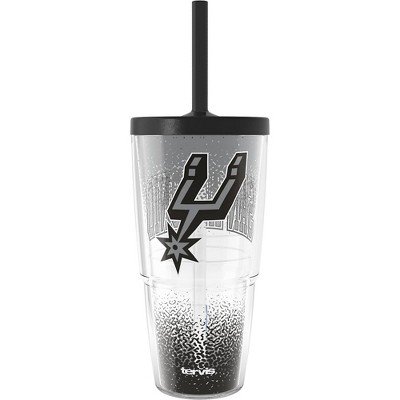 NBA San Antonio Spurs All Over Classic Tumbler with Straw Lid - 24oz