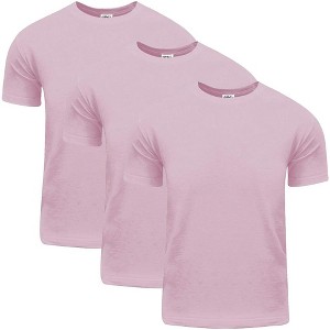 3 Pack Shaka Wear Men's Active Comfort Cotton Short Sleeve Crew Neck T-Shirt - 1 of 4