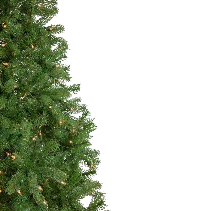 Northlight 6.5' Pre-Lit Full Sierra Noble Fir Artificial Christmas Tree, Clear Lights, 5 of 9