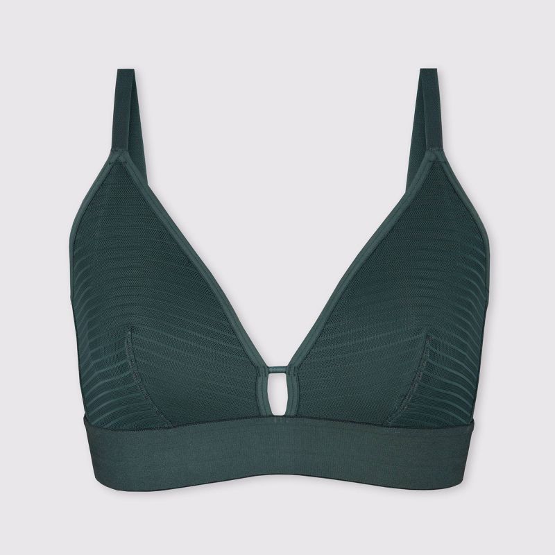 All.You. LIVELY Women's Busty Stripe Mesh Bralette, 4 of 5
