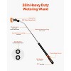 VEVOR Watering Wand, 36-Inch Extra Long Heavy Duty Garden Hose Wand with 8 Spray Patterns & 180° Swivel Head, Orange&Black - 3 of 4