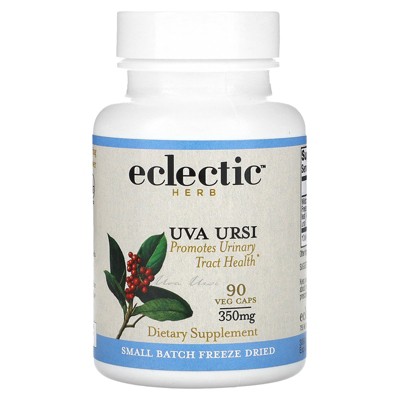Eclectic Herb Uva Ursi, 350 mg, 90 Veg Caps