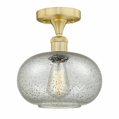 Gorham - 1 Light Semi-Flush Mount In Industrial Style-10.75 Inches Tall and 9.5 Inches Wide
