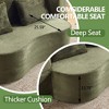 VASIP  Queen Size Foldable Sofa Bed, Plush Futon Sofa , Supportive High-Density Foam,  Convertible Sleeper Sofa,for Guest Room, Living Room - 4 of 4
