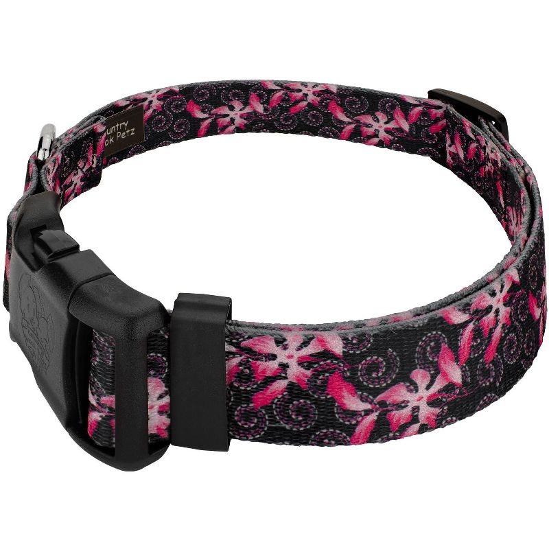 Country Brook Petz Deluxe Pink Honeysuckle Breeze Dog Collar - Made In The U.S.A., 3 of 6