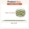 Unique Bargains Hand Woven Decorative Braided Curtain Tiebacks - 2 of 4