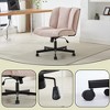 RISOKEYS Armless Desk Chairs with Wheels Office Chair with Technical Cloth Adjustable Swivel Task Chairs for Home Base,for Living Room Bedroom - 4 of 4