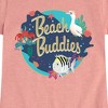 Girls' - Disney - Beach Buddies Fitted Short Sleeve Graphic T-Shirt - 2 of 4