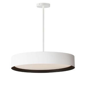 ET2 Lighting Echo 1 - Light Pendant in  White/Black - 1 of 4