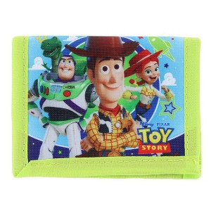 CTM Kid's Disney Toy Story Woody & Friends Hook & Loop Closure Bi Fold Wallet - 1 of 3