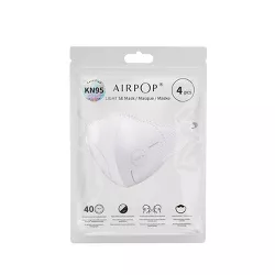 AirPop Light SE KN95 Facemask - White