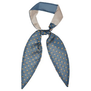 INSPIRE CHIC Women's Chic Polka Dot Skinny Bag Accessory Neckerchief Scarves Hair Band Ribbon - 1 of 4