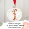 Royal Worcester Wrendale Designs Bauble, 2.6" Holiday Decoration Christmas Tree Ornament, Festive Bauble with Red Ribbon - 2 of 4