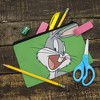Looney Tunes Bugs Bunny Makeup Cosmetic Bag Organizer Pouch - 2 of 4