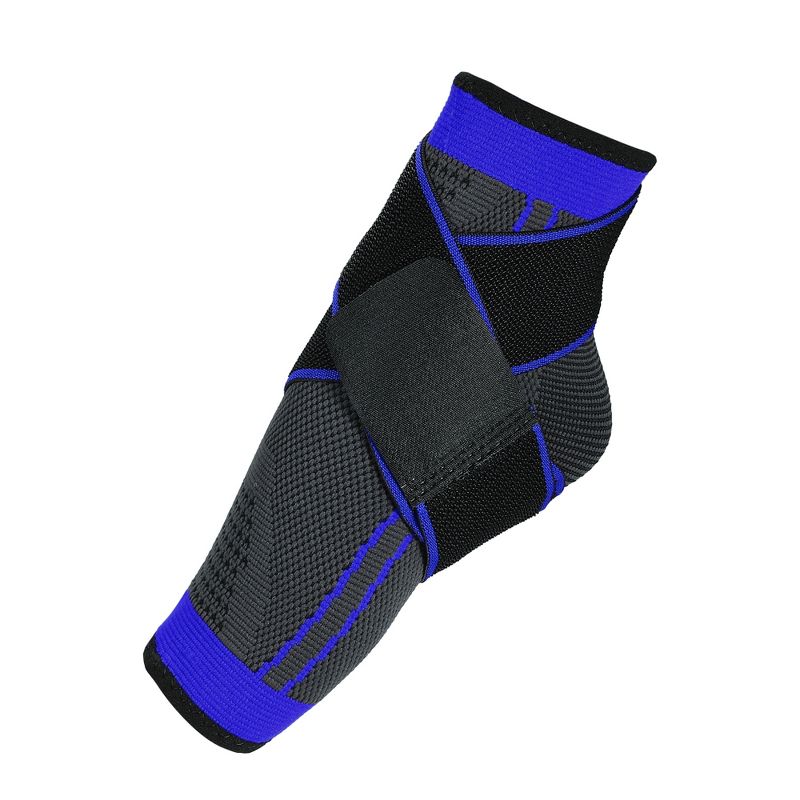Unique Bargains Ankle Support Braces with Strap Adjustable Breathable Ankle Wrap Brace for Sports Running 1 Pcs, 5 of 7