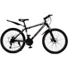 Topteng 26" Mountain Bike, 24-Speed MTB with Disc Brake, White - 2 of 4