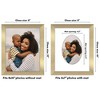 Americanflat Picture Frame with Oval Mat Insert and Shatter-Resistant Glass - Signature Collection - Photo Frame for Wall Display - 2 of 4