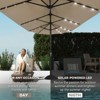 ELECWISH 13ft Outdoor Patio Umbrella, Double Sided Market Rectangle Umbrella with Crank Handle,Large Sun Shade for Outside Deck,Backyard,Garden - 4 of 4