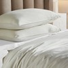 100% Cotton Linen Texture Vintage Wash Percale Duvet Cover Set by Blue Nile Mills - 4 of 4