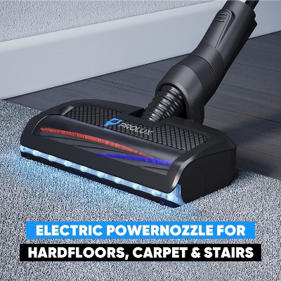 Prolux QX60 Brown Canister Vacuum with HEPA Filter for Pets