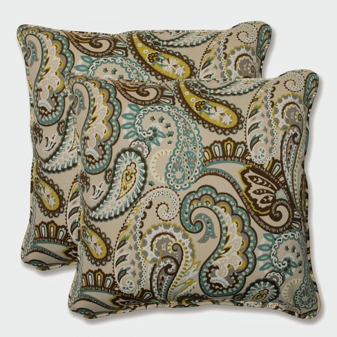 Paisley store decorative pillows