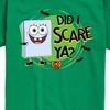 Boys' - SpongeBob SquarePants - Did I Scare Ya Short Sleeve Graphic T-Shirt - 2 of 4