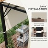 Gulches 2 PCS 4 x 18 Ft Pergola Canopy Replacement - UV Protection Shade Cover, Easy to Install for 10 x 11.8 Ft Pergola, Khaki - 4 of 4