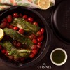 Cuisinel Cast Iron Skillet with Lid - 10"-inch Pre-Seasoned Covered Frying Pan Set + Silicone Handle and Lid Holders + Scraper/Cleaner - 3 of 4