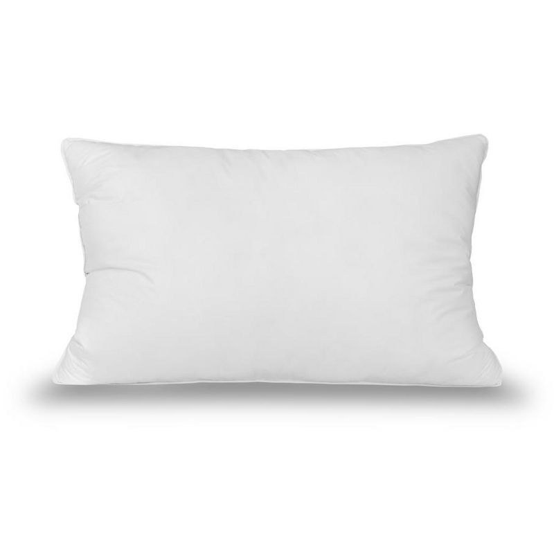 East Coast Bedding Pure Dream Firm Goose Feather Down Pillow Medium Support Pack of 1, 1 of 3