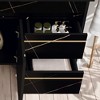 KTMBDW Bathroom Vanity with Sink, 35" Bathroom Vanity Cabinet Medicine Cabinet, Bathroom Storage (Black) - 4 of 4