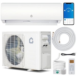 Garvee Mini Split Air Conditioner and Heat, Mini AC Unit with Heat Pump & WiFi-Enabled, White - 1 of 4