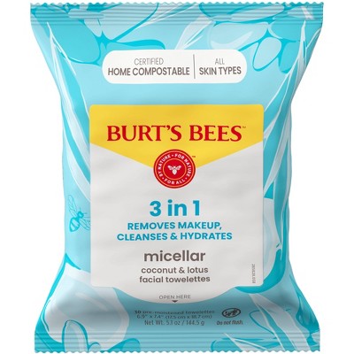 Burt's Bees Facial Cleansing Towelettes - 30ct