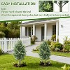 Artificial Boxwood Plants, a Set of 2 Plants, Outdoor Boxwood, Garden Terraces, Porches, Yards, Indoor and Outdoor Decoration. - 4 of 4