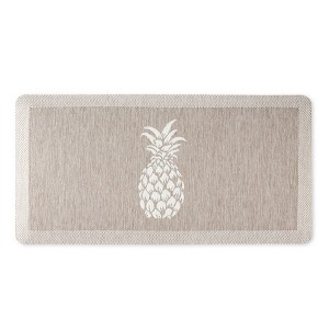 Martha Stewart Aloha Modern Pineapple Anti-Fatigue Air-Infused Kitchen Mat - 1 of 4