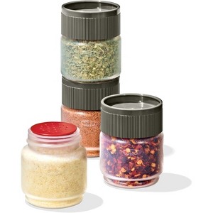 Outdoor Spice Shaker & Leakproof Squeeze Bottle Set for Camping and Travel Kitchen - 1 of 4