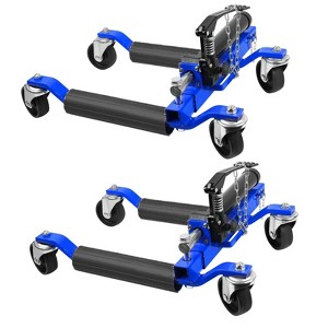 Wheel Dolly, Car Jack - Set of 2 Hydraulic Tire Jack with 1500-Lbs Capacity, Mechanical Car Skates for Truck, RV, Trailer - 1 of 4