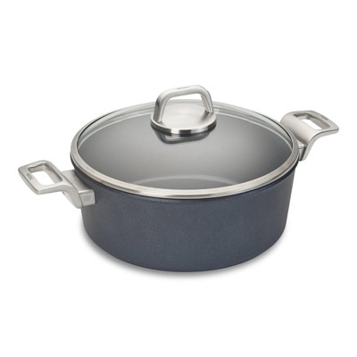 Woll, Diamond LITE PRO, Induction Casserole w/Lid, 5.8 qt. 11" dia. Gray