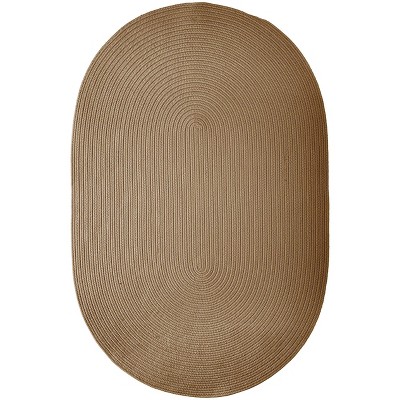 Colonial Mills Boca Raton - Caf Tostado 6 Ft x9 Ft Oval Rug Indoor/Outdoor 100% Polypropylene