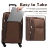 Coolife Expandable 4 Piece Set Suitcase Softside Lightweight Luggage Travel Set - 4 of 4