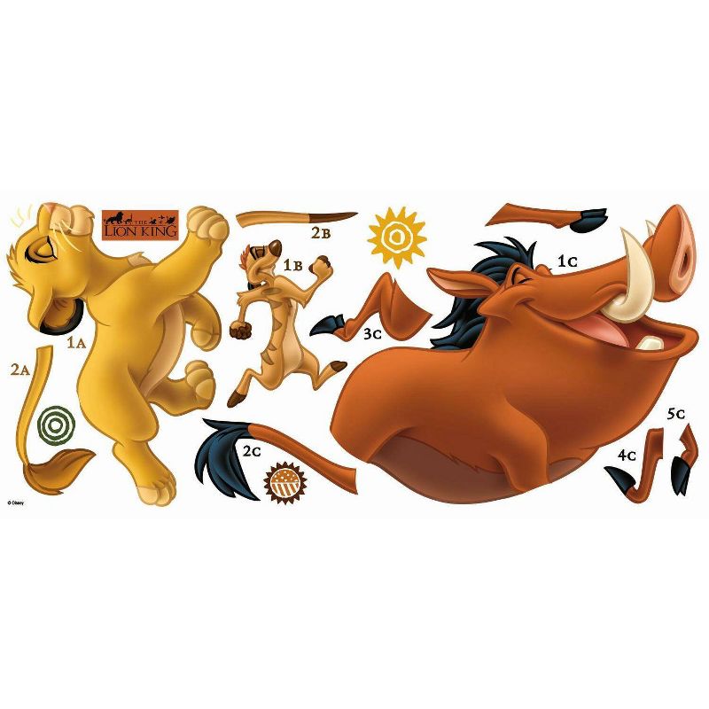 The Lion King Peel and Stick Giant Kids&#39; Wall Decal, 3 of 7