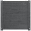 vidaXL Garden Planter Gray 19.7"x19.7"x19.7" Solid Wood Pine - 4 of 4
