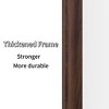 70*32inch full-body floor mirror with Artificial wood frame, elegant design and durability, a must-have for bedrooms, clothing stores and salons - 4 of 4