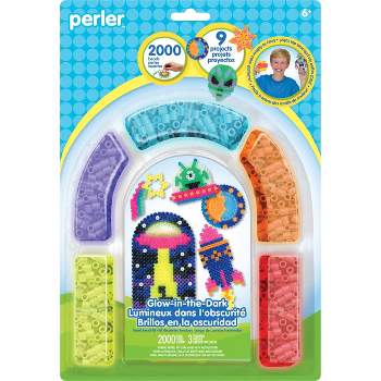 Perler Pegboards 5/Pkg Assorted Shapes & Colors