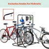 RAD Cycle 2-Sided Bike Rack with Hooks, Black - 4 of 4